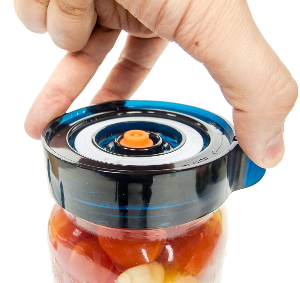 Fermentation jar with airlock