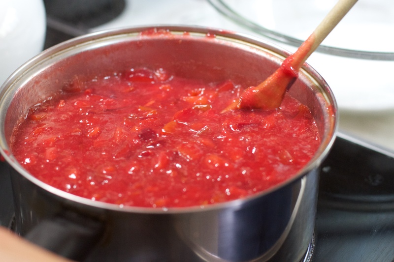 Strawberry Jam Making