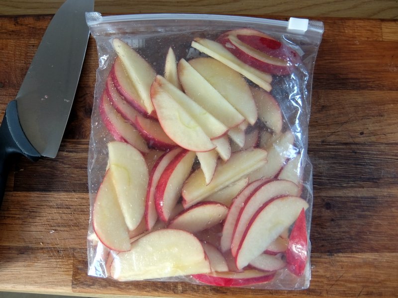 Preparing Apples For Drying