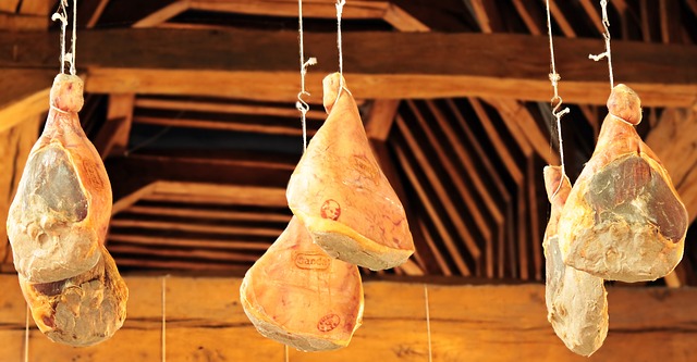 Drying Ham