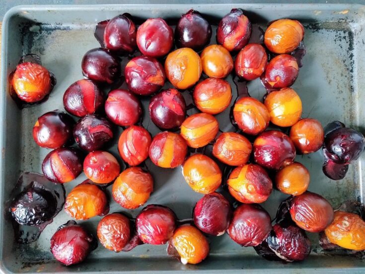 Roasted Plum Compote Recipe