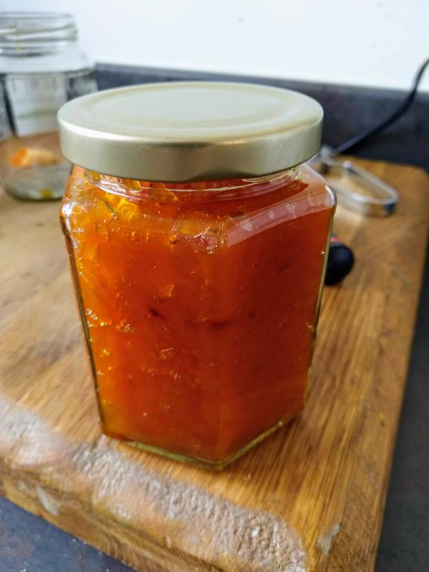 Carrot Marmalade Jar