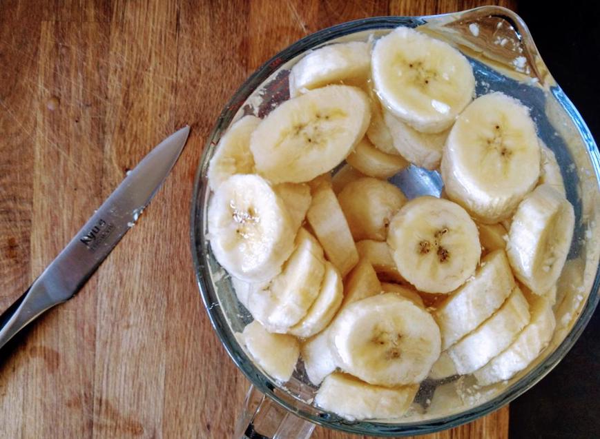 Pre-treating Banana For Drying