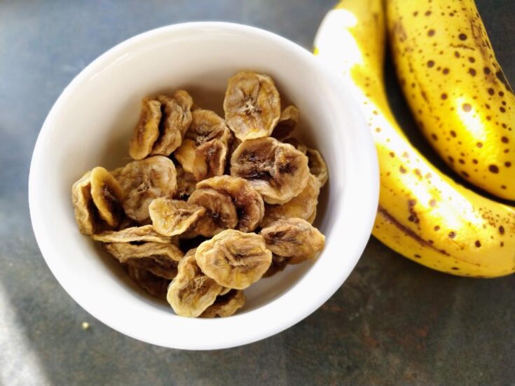 Dehydrating Banana