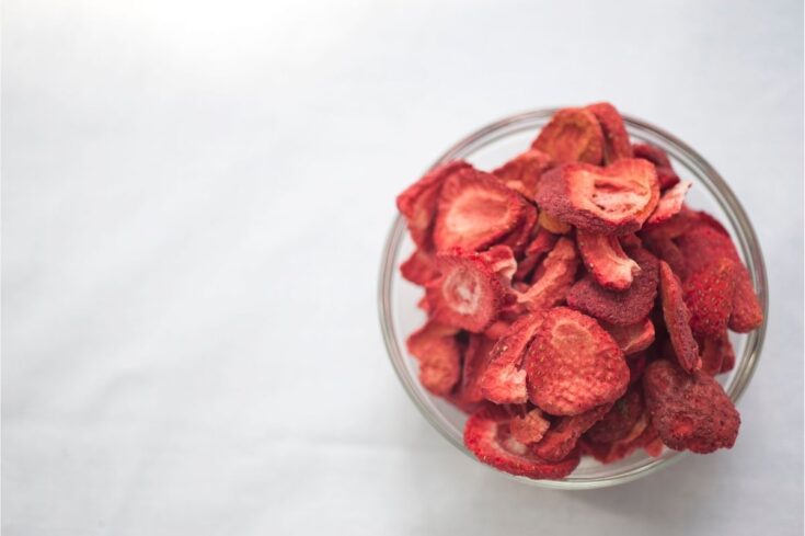 dried strawberries