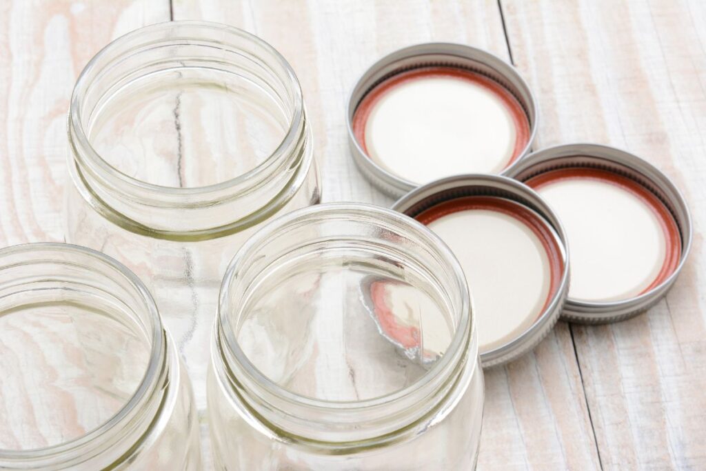reusing canning jars and lids